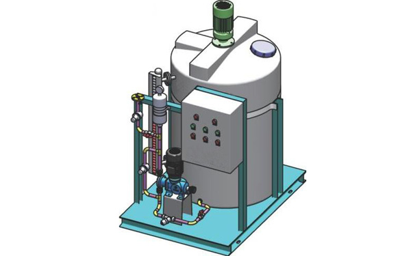 一箱一泵酸碱加药装置(图1)